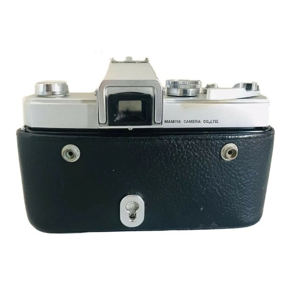 MAMIYA 500DTL CAMERA + MINOLTA  AF 50mm 1:1.7 LENS + Case + MANUAL VTG AS IS - Picture 4 of 12